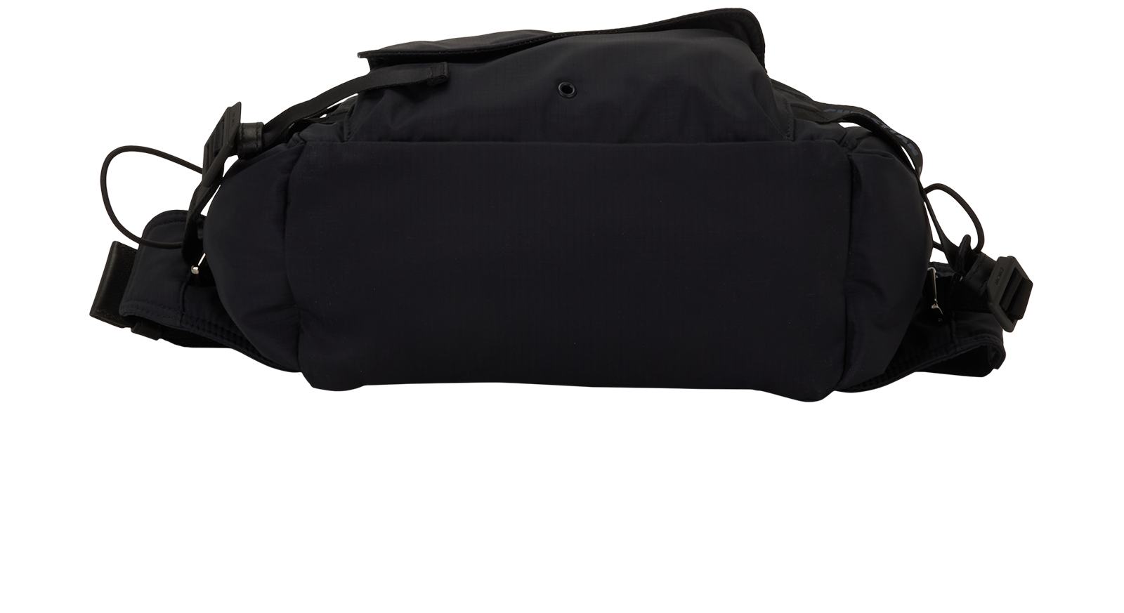 Saddle Belt Bag, &pound;1,100, Handbags, Black, Nylon, Top view